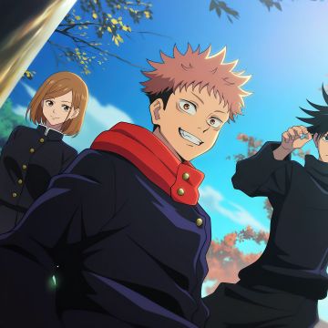 ItaFushiKugi, Jujutsu Kaisen, Best friends, Megumi Fushiguro, Yuji Itadori, Nobara Kugisaki