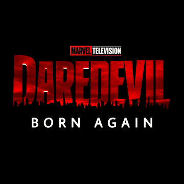 Daredevil: Born Again, Black background, 5K, 2025 series, Disney series