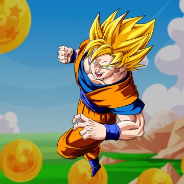 Goku, Dragon Ball, 8K, 5K