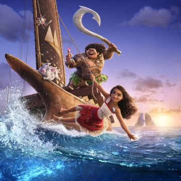 Moana 2, 8K, 2024 Movies, Animation movies, 5K