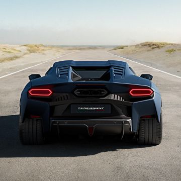 Lamborghini Temerario, Rear View