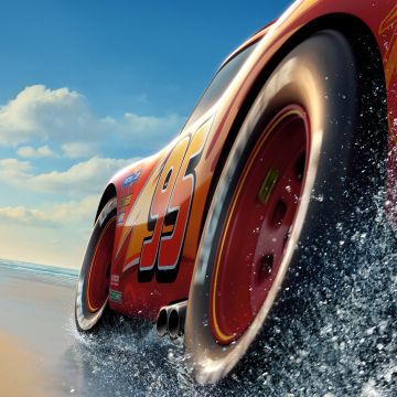 Lightning McQueen, Cars 3, 8K, Cars (Movie), 5K