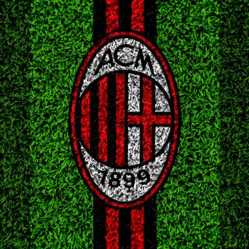 AC Milan, Green background, Italian, Football club, UEFA Champions League