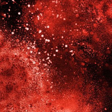 Explosion, Red aesthetic, Dust, 5K