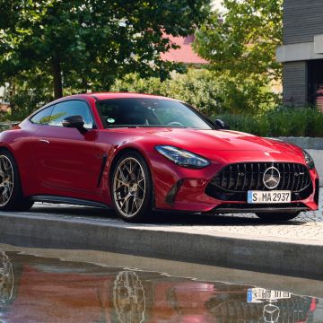 Mercedes-AMG GT 63 S E Performance, 2024, 5K, Red cars