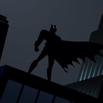 Gotham, Batman, Silhouette, 5K, Dark aesthetic