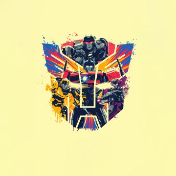 Transformers One, Minimalist, Autobots, 5K, 2024 Movies