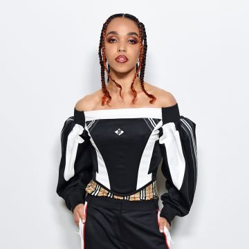 FKA twigs, White background, British singer