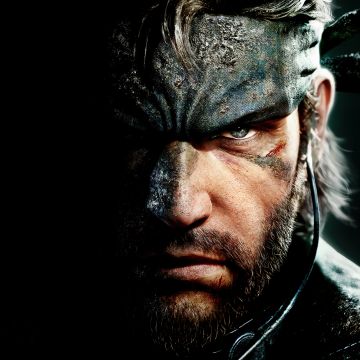 Metal Gear Solid Delta: Snake Eater, Black background, 5K, 2024 Games, AMOLED