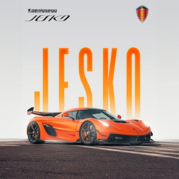 Koenigsegg Jesko, Poster, Sports cars, 5K