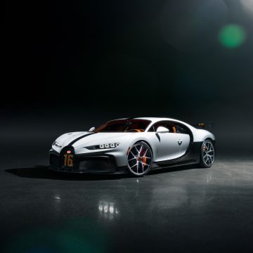 Bugatti Chiron Pur Sport, 8K, Dark background, 5K