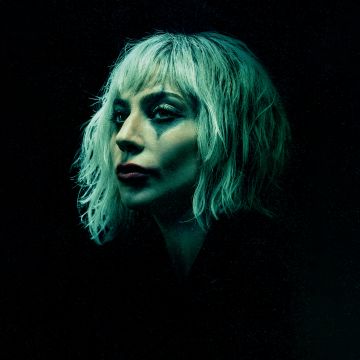 Lady Gaga, Joker: Folie à Deux, Dark background, 5K, 2024 Movies