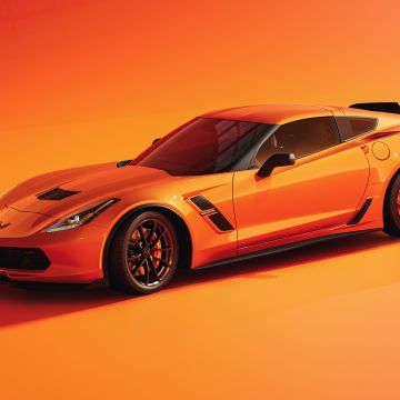 Chevrolet Corvette, Orange aesthetic, Sports cars, Orange background