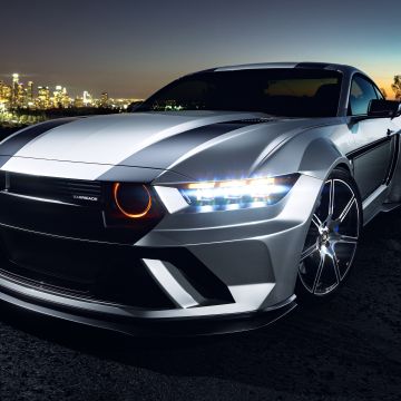 Ford Mustang, Custom tuning, 5K, 8K, Night