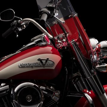 Harley-Davidson Hydra-Glide, Black background, 8K, Classic bikes, 5K, AMOLED