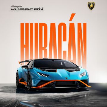 Lamborghini Huracán STO, Poster, Sports cars, 5K