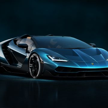 Lamborghini Centenario Roadster, Aesthetic, Supercar, 5K