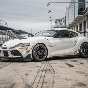 Toyota GR Supra GT4, Prototype, 8K, Race track, 5K