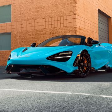 McLaren 765LT Spider, Super Sports Cars, 8K, 5K