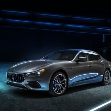 Maserati Ghibli GranSport Hybrid, Electric cars, 2021, 5K, 8K