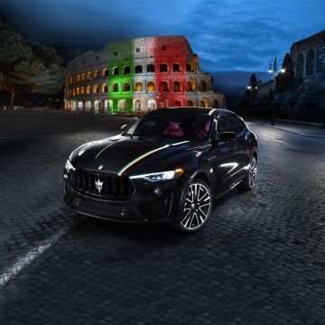 Maserati Levante Trofeo Tricolore, Luxury SUV, 2020