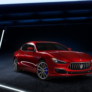 Maserati Ghibli GranLusso Hybrid, 2020, Electric cars, 5K, 8K
