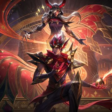 Arcana Xayah & Rakan, League of Legends, Xayah, Rakan