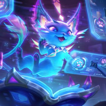 Cyber Cat Yuumi, League of Legends