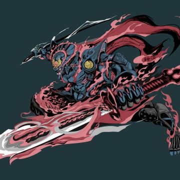 Yoshimitsu, Artwork, Tekken, 5K