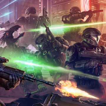 Halo 3: ODST, Artwork, 5K, Game poster