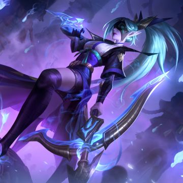 Spirit Blossom Vayne, League of Legends