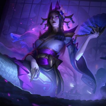 Spirit Blossom Cassiopeia, League of Legends, Purple aesthetic