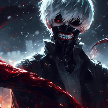 Ken Kaneki, Gothic, Tokyo Ghoul, 5K