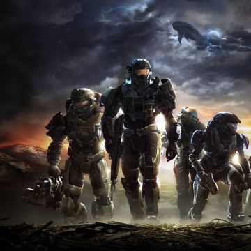 Halo: Reach, Key Art, 8K, 5K, PC Games, Xbox 360, Xbox One