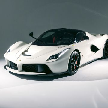 LaFerrari, White cars, Sports cars