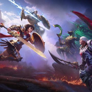 Smite 2, Game Art, 2024 Games, Zeus, Bellona, Hecate, PlayStation 5, Xbox Series X and Series S