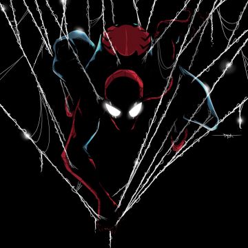 Spider-Man, Dark, Artwork, Marvel Superheroes, Spiderman