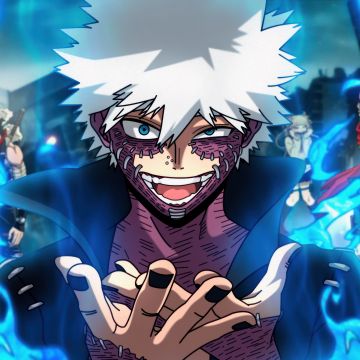 Dabi, Artwork, My Hero Academia, 5K