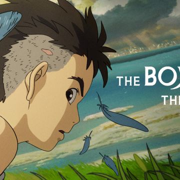 The Boy and the Heron, Movie poster, Japanese, Studio Ghibli