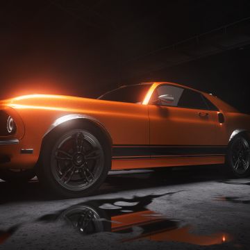 Ford Mustang Boss 302, Vintage car, Classic cars