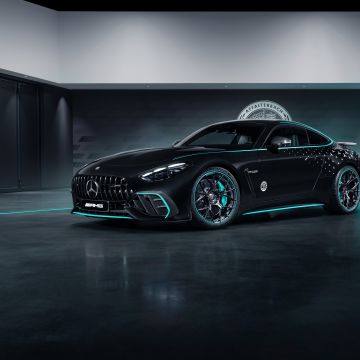 Mercedes-AMG GT 63 PRO 4MATIC+, Dark aesthetic, Collector’s Edition, 2024, 5K, Black cars