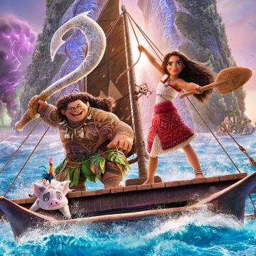 Moana 2, 5K, 2024 Movies, Animation movies