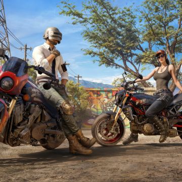 PUBG MOBILE x Indian Motorcycle, 5K, 2024 Games, PUBG MOBILE, Indian Motorcycle