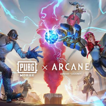 PUBG MOBILE, Arcane: League of Legends, Jinx, Vi (LoL)