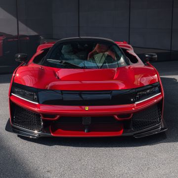 Ferrari F80, 8K, Hypercar, Red cars, 2025, 5K