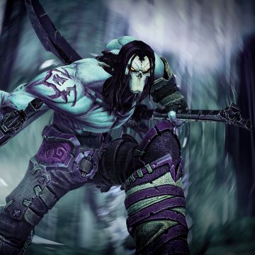 Death (Darksiders), Artwork, Video Game, 5K