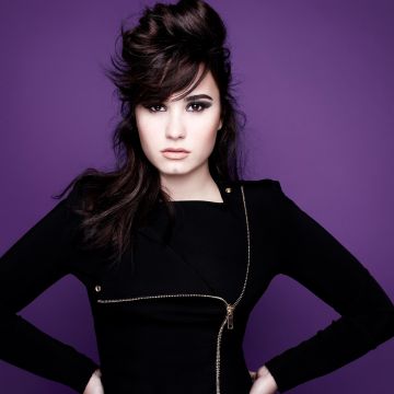 Demi Lovato, Purple, American singer, 5K