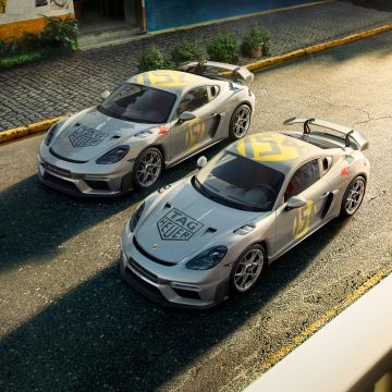 Porsche 718 Cayman GT4 RS, TAG Heuer x Porsche, 2024, 5K