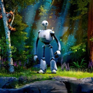 The Wild Robot, Poster, Animation movies, 2024 Movies