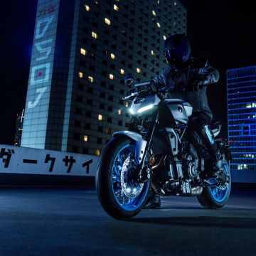 Yamaha MT-07, 2025, Night, 5K